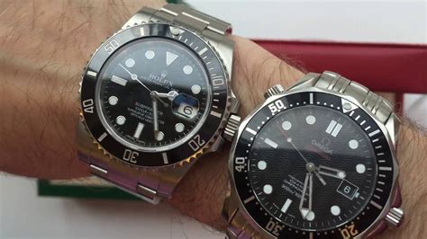 omega seamaster po vs rolex submariner|Rolex Omega Seamaster 300m review.